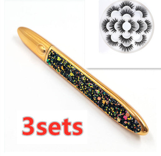 False Eyelashes Self-adhesiveEyeliner Multicolo r
