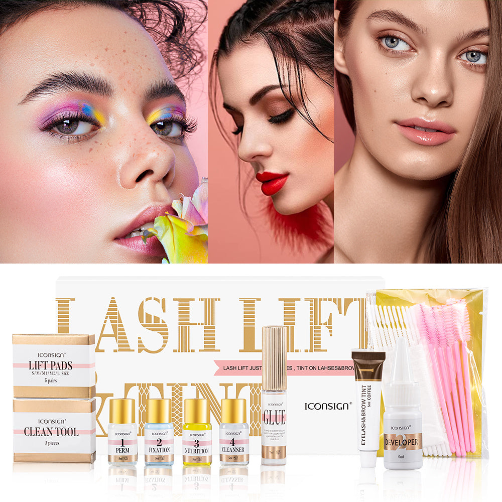 ICONSIGN Lash Lift EyeLash Eyebrow Dye Tint Kit Lashes Perm Set BrowLamination Makeup Tool s