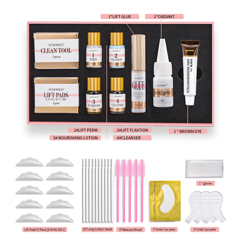 ICONSIGN Lash Lift EyeLash Eyebrow Dye Tint Kit Lashes Perm Set BrowLamination Makeup Tool s