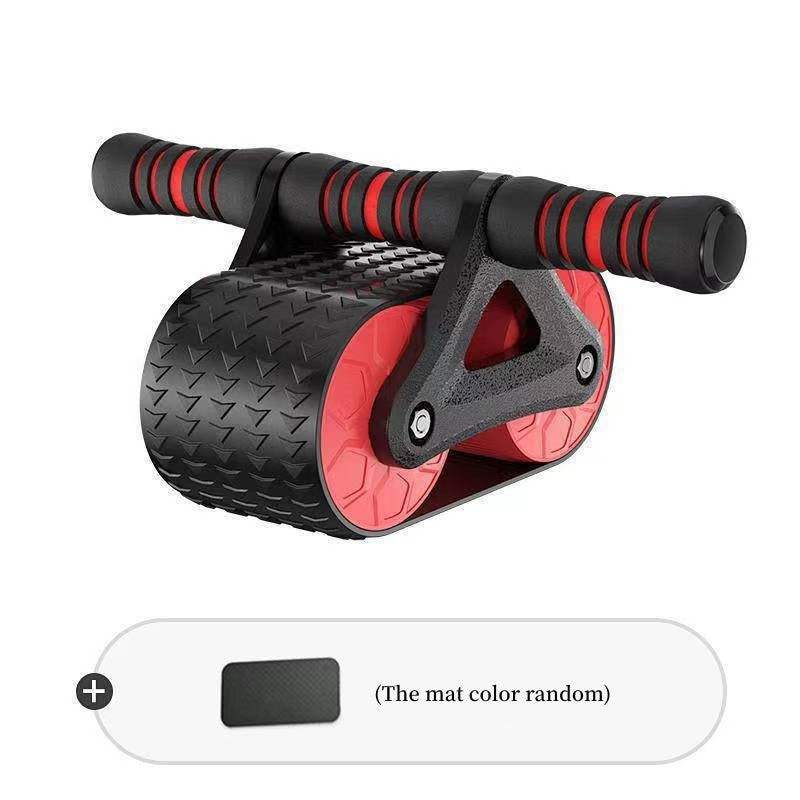 Double Wheel Abdominal Exerciser Women Men Automatic Rebound Ab Wheel Roller Waist Trainer Gym Sports HomeGym Sports Home