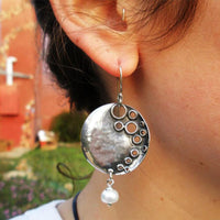 Fashion Retro Baroque Pearl Stud Earrings