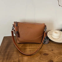 Women's Elegant Ethnic Embroidery Shoulder Strap Bag -Shoulder Strap Bag - Crossbody Bag With Zipper Closure, 3D Ergonomic Design, Suitable For Commuting,cUse, Multi-color Optional, Durable P