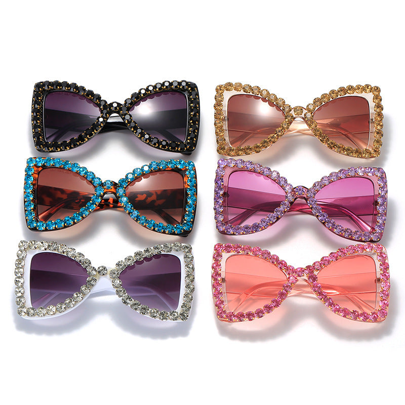 Ladies Fashion Personality Butterfly Frame Sunglasses
