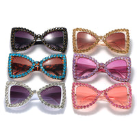 Ladies Fashion Personality Butterfly Frame Sunglasses
