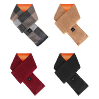 USB Heated Winter Scarf – Electric Soft Neck Wrap with 3 Temperature Modes