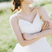 Simple And Light Wedding Dress