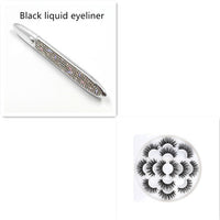 False Eyelashes Self-adhesiveEyeliner Multicolo r