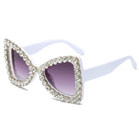 Ladies Fashion Personality Butterfly Frame Sunglasses