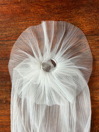 Wedding Dress Pleated Bell Sleeve