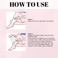 30ml 100ml Hair Removal Spray Depilatory Armpit Hair And Legs Hair Foam Mousse And Removal Is Gentle Hair Cream Spray Non-irritating