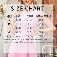 Women's Sexy Sleeveless Bodycon Mini Dress, Slim Fit A-Line Summer Club Party Dress