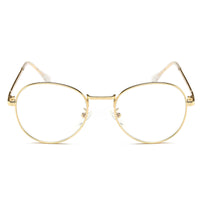 New Glasses Bauhinia Metal Women's Fashion Young State Blue Light Proof Presbyopic Glasses