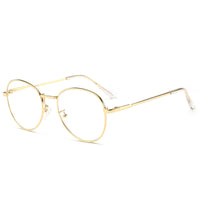 New Glasses Bauhinia Metal Women's Fashion Young State Blue Light Proof Presbyopic Glasses