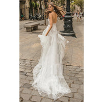 Angel Wedding Dress Queen Sexy Lace Bridal Travel Shooting Location Sea View Mermaid Light Wedding Dress Wholesale W920