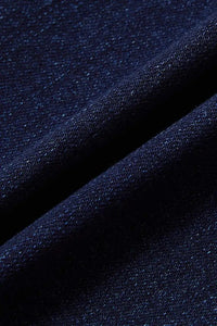 Women's Ripped Wide Leg Jeans, High Waisted Flare Fit With Distressed Details And Button Fly, Casual Stretch Denim Pants