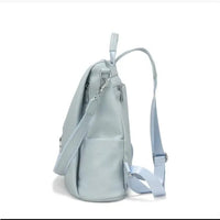 The New Seasonal Series Of Shoulder Bags Haze Blue New Fashion Ladies Backpack 
 Leisure Ladies Backpack Large Capacity