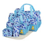 5Pcs Baby Nappy Diaper Bags Set Mummy Diaper Handbags With Diaper Pad Food Bag Bottle Bag Travel Tote Bags For Mom Dad