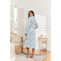 Plus Size Heavyweight Fleece Robe – Soft Thermal Bathrobe with Belt & Pockets