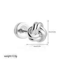 Stainless Steel 18K Gold Zircon Ear Bone Stud Titanium Steel Mini Ear Studs