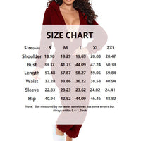 Women's Solid Color Plush Hooded Tracksuit Set Zip-Up Long Sleeve Top And Pants For Winter Loungewear