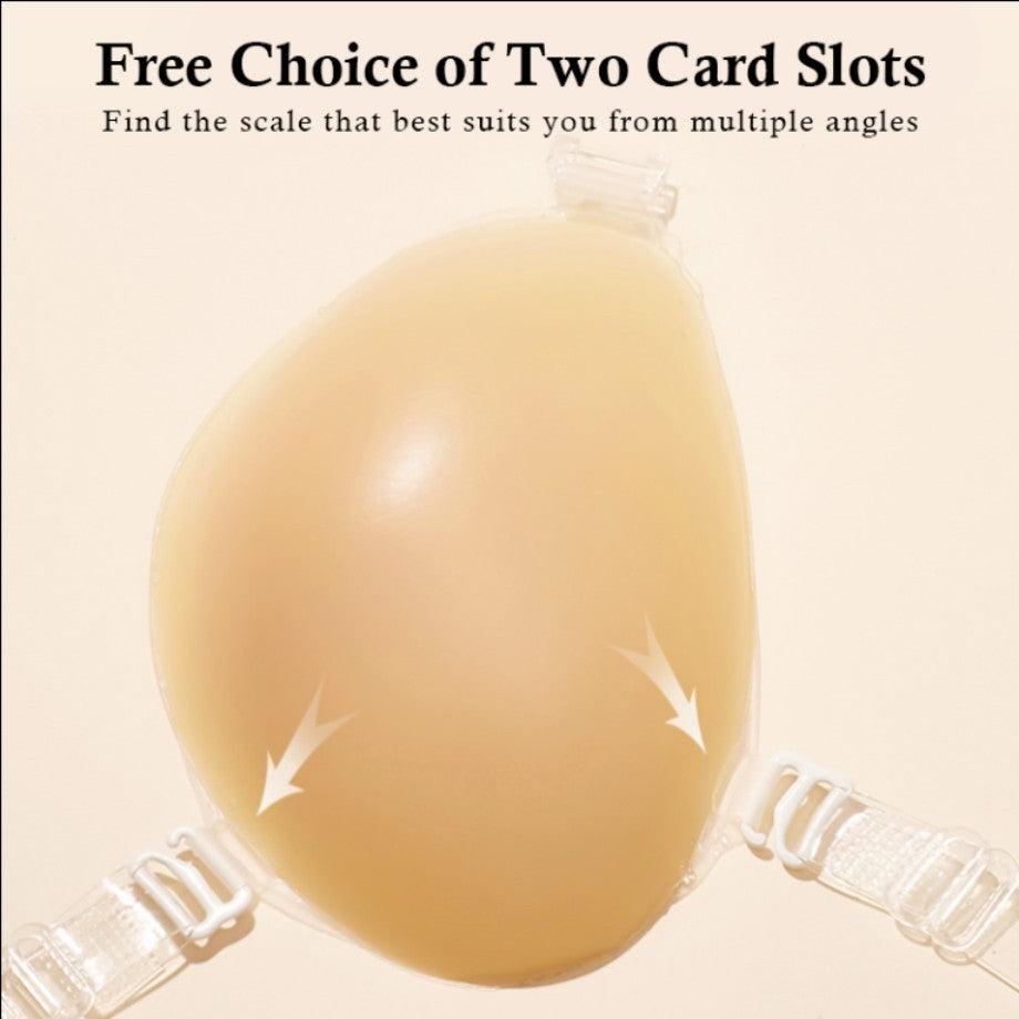 Women’s Invisible Silicone Bra – Adjustable Lightweight Natural Lift