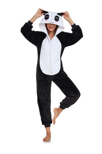 Animal Fleece Onesie Pajamas – Cozy Halloween & Cosplay Sleepwear