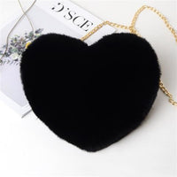 Love Bags
 For Women Plush Chain Shoulder Bags Valentine's Day Party Bag