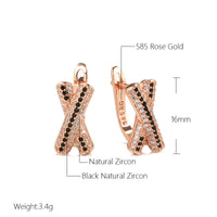 Trendy Hollow-out X-shaped Elegant All-match Women's Earrings Accessories