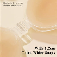 Women’s Invisible Silicone Bra – Adjustable Lightweight Natural Lift