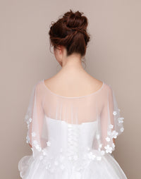 Petal wedding dress