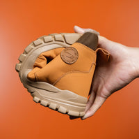 Men's Snow Boots
, Steel-toed Boots, Waterproof Winter Warm Fur-lined Shoes