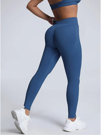 SoftHue Seamless Scrunch Butt Leggings – High-Waisted Workout Pants for Women