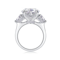 Soul Resonance - A Fashionable And Luxurious Jewelry Accessory Set With Moissanite S925 Sterling Silver And Platinum-plated Diamond