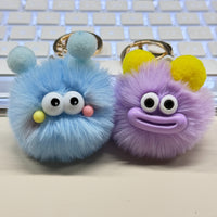 Cute Cartoon Plush Keychains, Made Of Soft And Fluffy Materials, Featuring Various Adorable Designs, Suitable For Home Decoration Or Everyday Use, Making For An Interesting Gift Choice.
