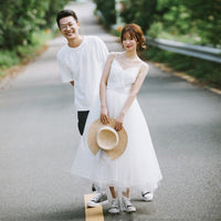 Simple And Light Wedding Dress