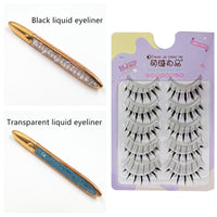 False Eyelashes Self-adhesiveEyeliner Multicolo r
