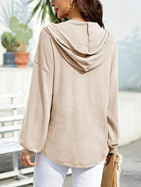 Zatanaroni Womens Zip Up Hoodies Loose Fit Sweatshirt Casual Long Sleeve Shirts For Women Pullover Tops With Pocket