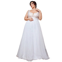 New Women's White Light Wedding Dress
