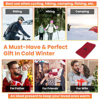 USB Heated Winter Scarf – Electric Soft Neck Wrap with 3 Temperature Modes