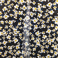 Women's Puff Sleeve Floral Midi Dress Elegant Square Neck Boho Side Split Dresses