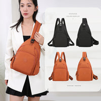 Fashion Backpack Women's Casual Waterproof Multifunctional Chest Bag