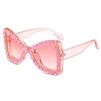 Ladies Fashion Personality Butterfly Frame Sunglasses
