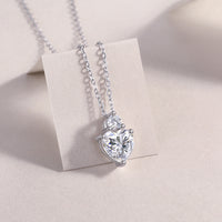 Ripple Fantasy - A Fashionable And Luxurious Diamond Jewelry Pendant Set With Moissanite S925 Sterling Silver And Platinum Plating