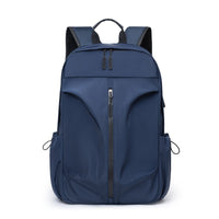PU Backpack Fashion Large Capacity Men's Casual Backpack Commuter Trend Backpack Student School Bag