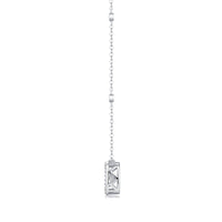 Sweet - A Fashionable And Luxurious Diamond Jewelry Pendant Set With 1-carat Moissanite S925 Sterling Silver And Platinum Plating