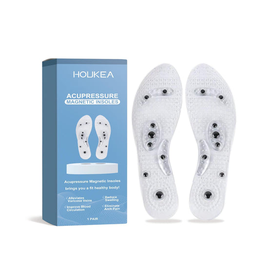 Plantar Pressure Insoles, Durable And Breathable, Foot Care Massage, Relieve Discomfort