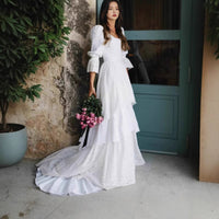 Wedding Long Sleeve Lace Wedding Dress