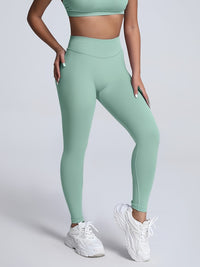 SoftHue Seamless Scrunch Butt Leggings – High-Waisted Workout Pants for Women