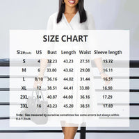 Women's Elegant V-Neck Cross-Wrap A-Line Dress With Belt & Ruffled Hem - Office & Casual Solid Dress For Spring&Summer