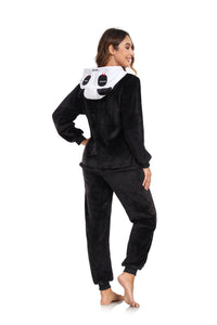 Animal Fleece Onesie Pajamas – Cozy Halloween & Cosplay Sleepwear